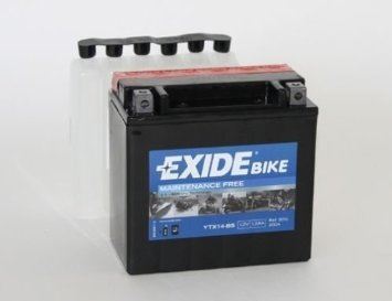 Bateria Exide ETX14-BS 12V 12Ah    ( YTX14-BS ) - Imagen 1