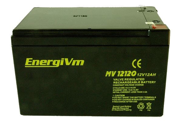 Bateria Energivm MV12120 12V 12A - Imagen 1