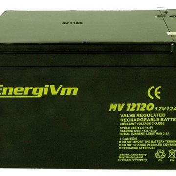 Bateria Energivm MV12120 12V 12A - Imagen 1