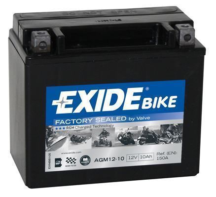 GEL12-14 EXIDE GEL GEL12-14 Batterie 12V 14Ah 150A B0 Gel-Batterie