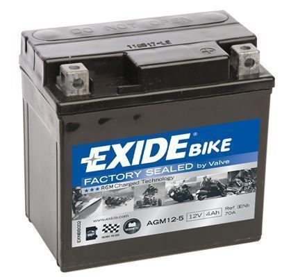 Bateria Exide AGM12-5 12V 5Ah - Imagen 1