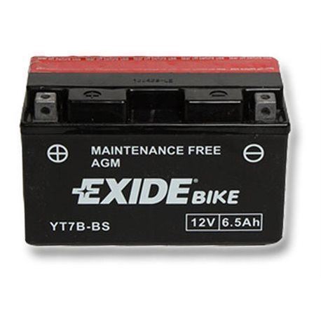 YB12B-B2 Tudor Exide 12V 12Ah 120A · Batería para Moto