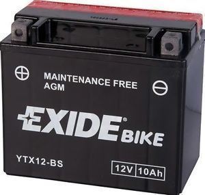 Bateria Exide ETX12-BS 12V 10Ah ( YTX12-BS ) - Imagen 1