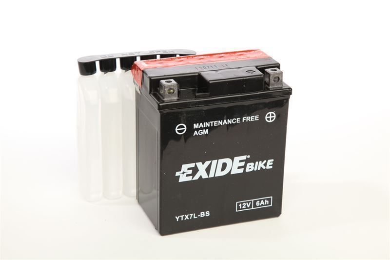 Bateria Exide ETX7L-BS 12V 6Ah ( YTX7L-BS ) - Imagen 1