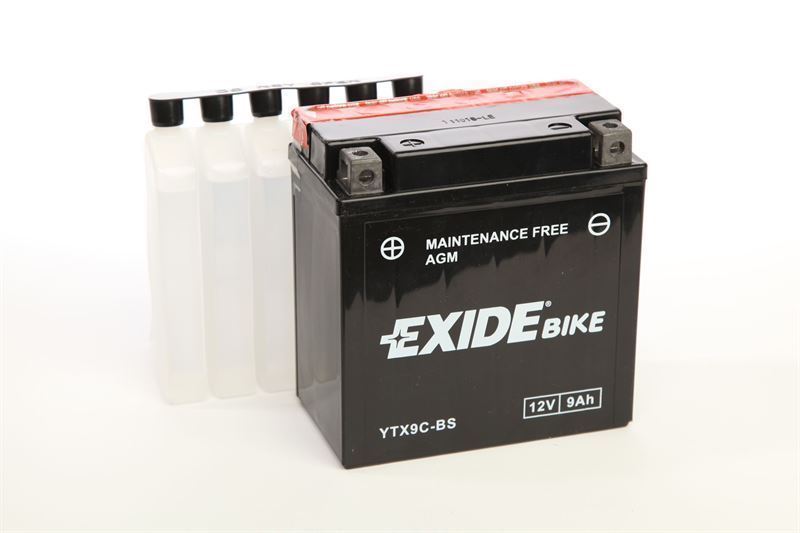 Bateria Exide ETX9C-BS 12V 9Ah    ( YTX9C-BS ) - Imagen 1