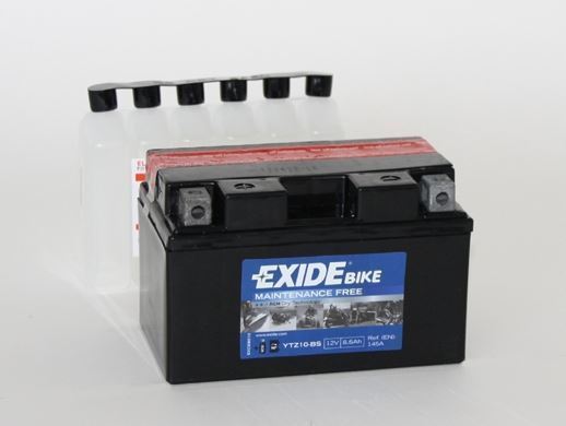 Bateria Exide ETZ10-BS 12V 8.6Ah    ( YTZ10-BS ) - Imagen 1