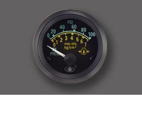 Indicador Presion Aceite 12V 52mm Con Transmisor 10/100 - Imagen 1