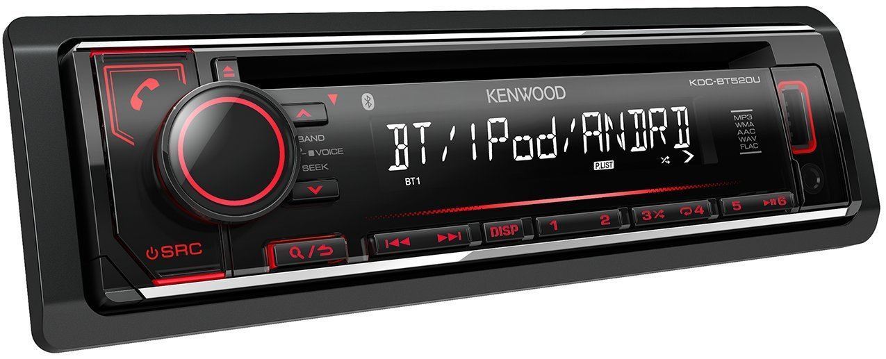 Receptor CD Kenwood KDC-BT520U con Bluetooth - Imagen 1